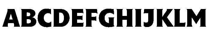 Mausoleum Bold Instance Font UPPERCASE