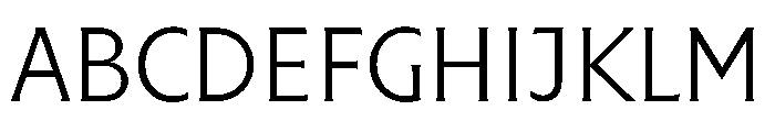 Mausoleum Light Instance Font UPPERCASE