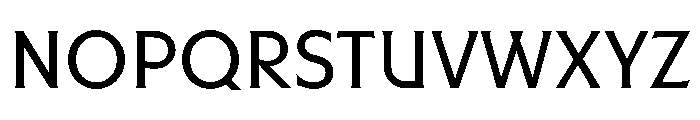 Mausoleum Regular Instance Font UPPERCASE