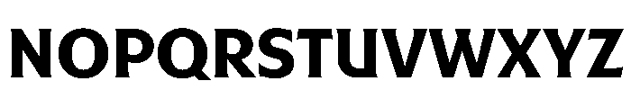 Mausoleum Semibold Instance Font UPPERCASE