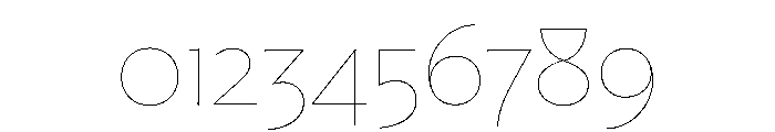 Mausoleum Thin Instance Font OTHER CHARS