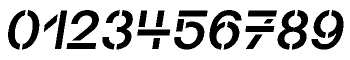 Maxeville BoldConstructitalic Font OTHER CHARS