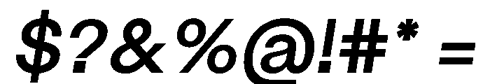 Maxeville BoldItalic Font OTHER CHARS