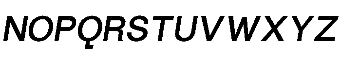 Maxeville BoldItalic Font UPPERCASE