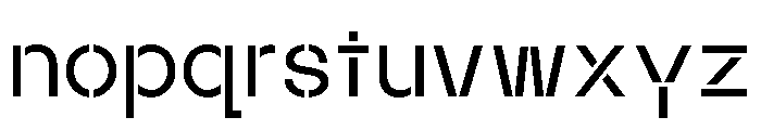 Maxeville Construct Font LOWERCASE