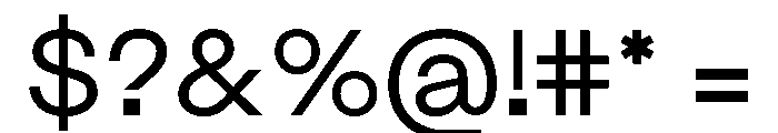 Maxeville Regular Font OTHER CHARS