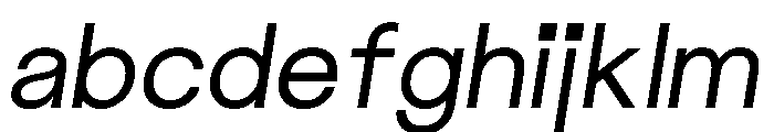 Maxeville RegularItalic FONT
