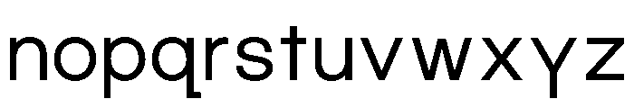Maxeville Regular Font LOWERCASE