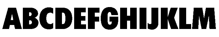 Maxisud Black Font UPPERCASE
