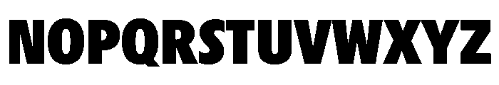 Maxisud Black Font UPPERCASE
