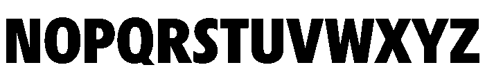 Maxisud Extrabold Font UPPERCASE