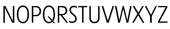 Maxisud Light Font UPPERCASE