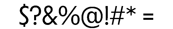 Maxisud Semilight Font OTHER CHARS