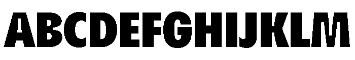 MaxisudInktrap Black Font UPPERCASE