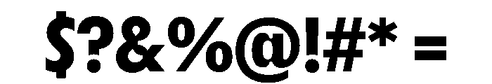 MaxisudInktrap Bold Font OTHER CHARS