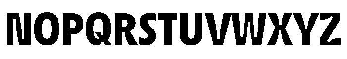 MaxisudInktrap Bold Font UPPERCASE