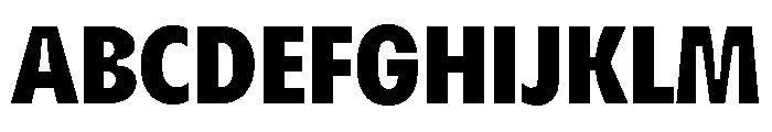 MaxisudInktrap Extrabold Font UPPERCASE