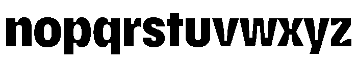 MaxisudInktrap Extrabold Font LOWERCASE