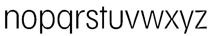 MaxisudInktrap Light Font LOWERCASE