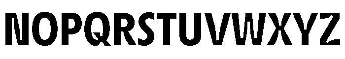 MaxisudInktrap Medium Font UPPERCASE