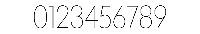 MaxisudInktrap Thin Font OTHER CHARS
