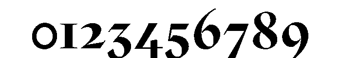 MaziusDisplay Bold Font OTHER CHARS