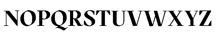 MaziusDisplay Bold Font UPPERCASE