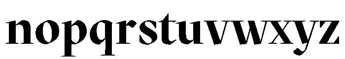 MaziusDisplay Bold Font LOWERCASE