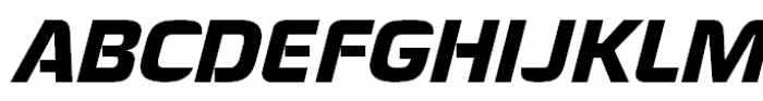 Mania Oblique Font UPPERCASE