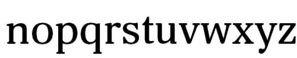 Margon 360 Medium Font LOWERCASE