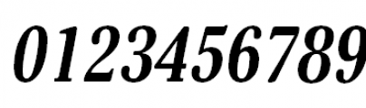 Margon 430 Bold Italic Font OTHER CHARS