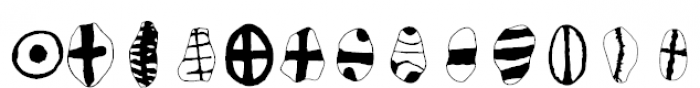 Mas d`Azil Symbol  FONT
