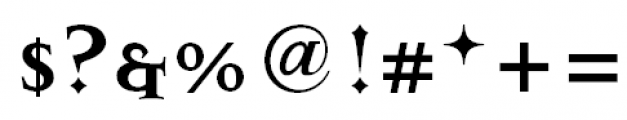Mason Serif Cyrillic Alternate Bold Font OTHER CHARS