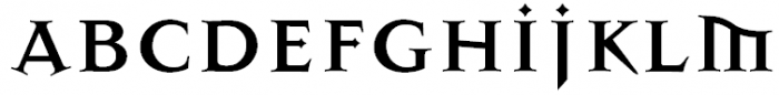 Mason Serif Cyrillic Alternate Bold Font UPPERCASE