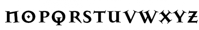 Mason Serif Cyrillic Alternate Bold Font LOWERCASE