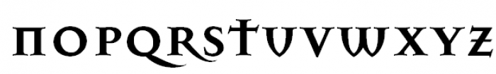 Mason Serif Cyrillic Bold Font LOWERCASE