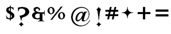 Mason Serif Cyrillic Superior Bold Font OTHER CHARS