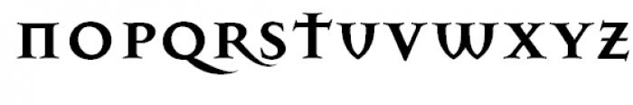 Mason Serif Cyrillic Superior Bold Font LOWERCASE