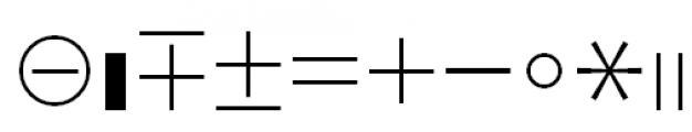 MathFont1  Font OTHER CHARS
