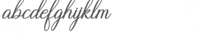 Magnolia Font LOWERCASE