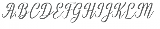 Marilena Regular Font UPPERCASE