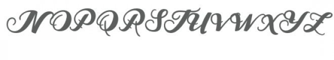 MarisaScript Font UPPERCASE