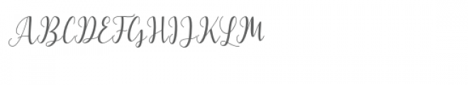 Marquella Script Font UPPERCASE