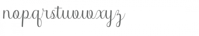 Maudy Font LOWERCASE