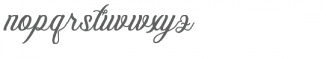 Maybeline Font LOWERCASE