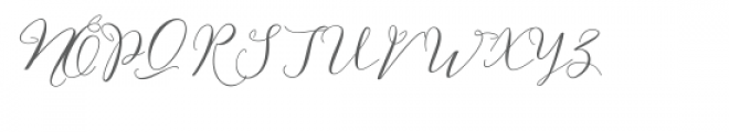 madona script Font UPPERCASE