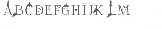 magical unicorn font Font UPPERCASE