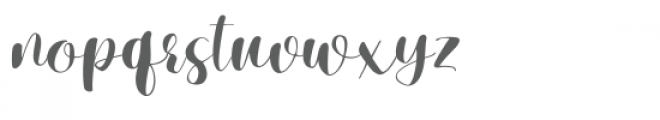 mayland script Font LOWERCASE