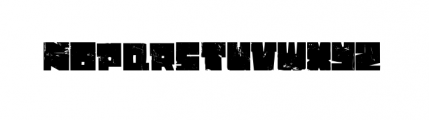 Mammoth Regular Font LOWERCASE