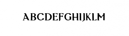 Masoch Dirach Regular Font LOWERCASE